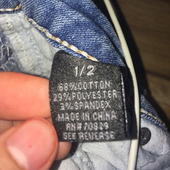 Distressed Rue21 Jean Shorts - Picture 6 of 6